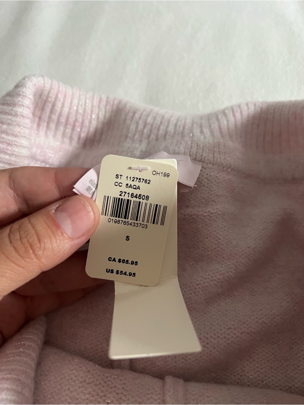 PINK Victoria's Secret Light Pink Knit Skirt - Picture 3 of 5